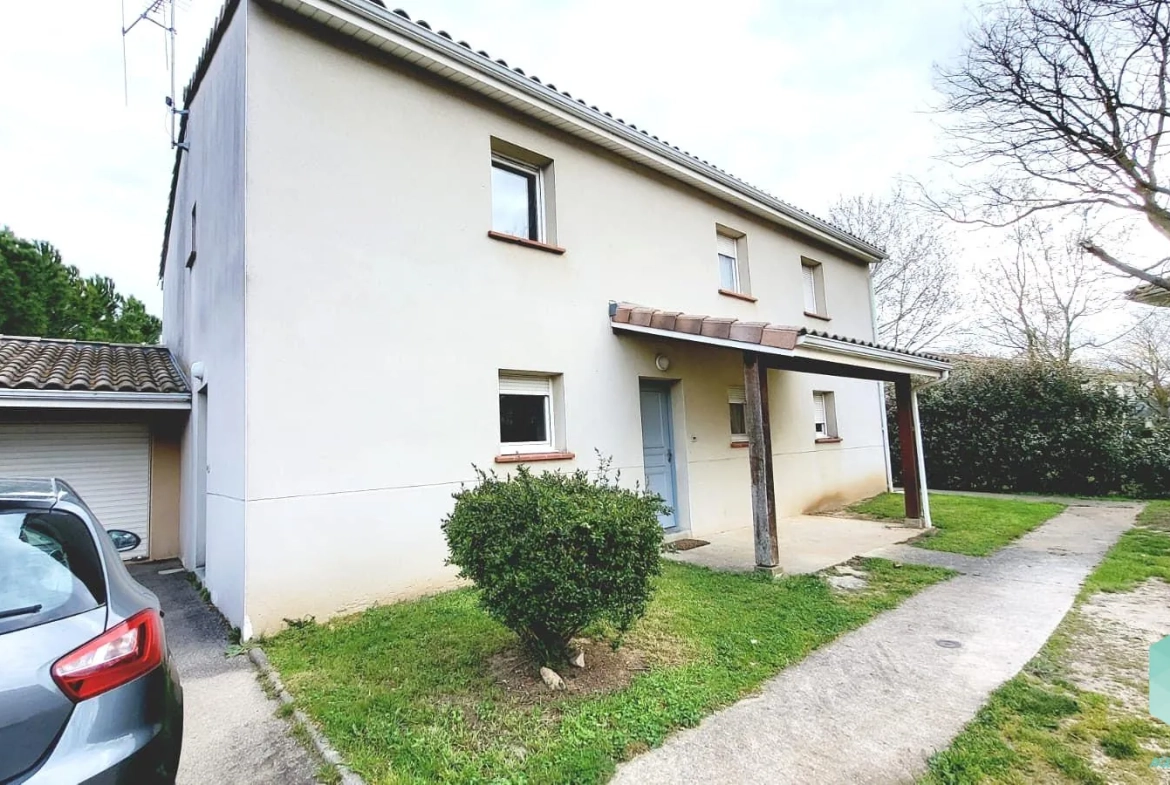 Villa T3 à Carcassonne avec jardin, garage et location en cours 