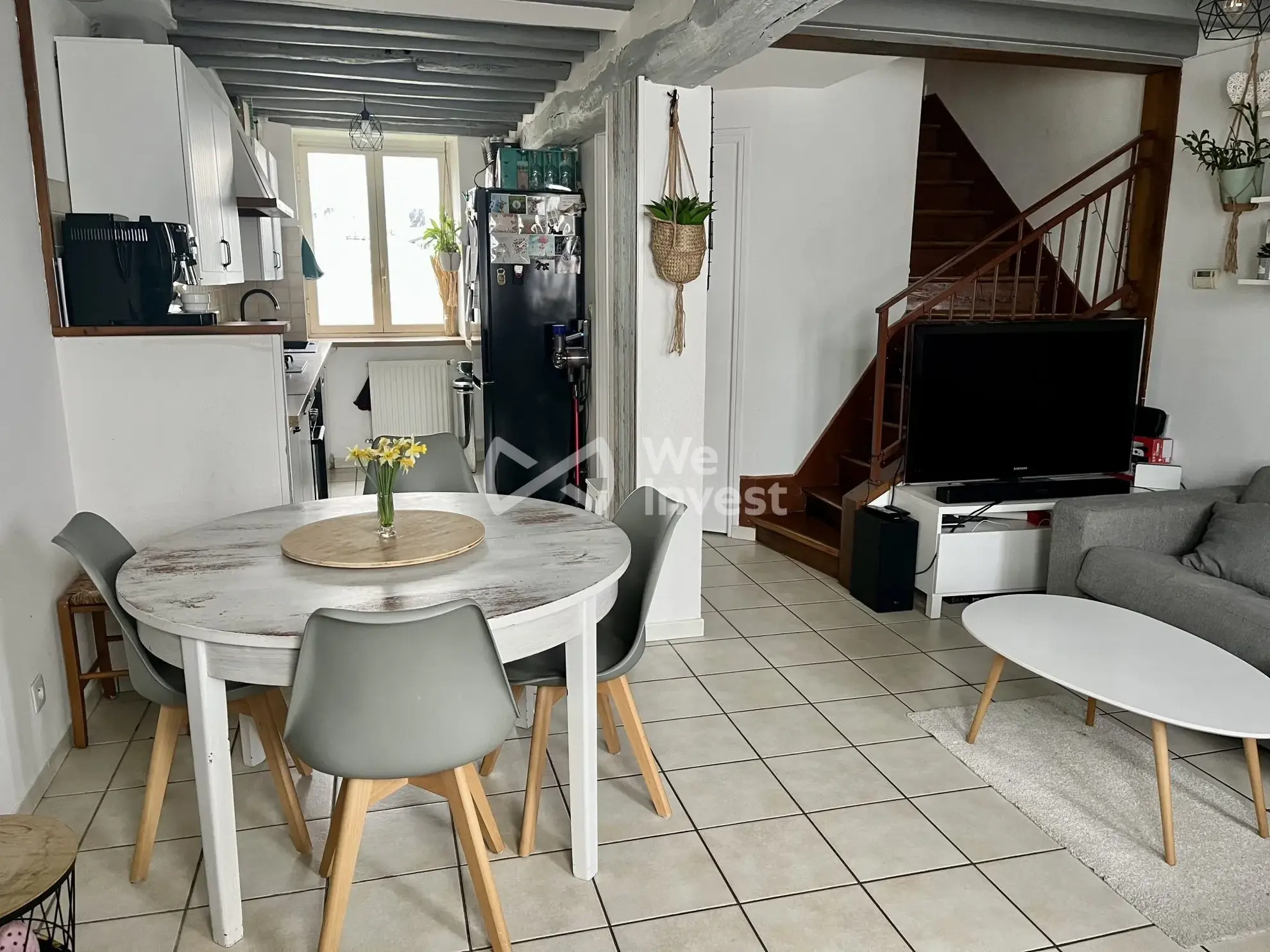Maison ancienne à vendre à Mouroux de 80 m² avec terrain et parking 