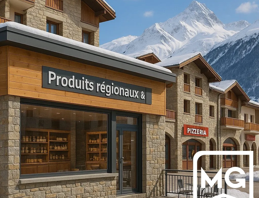 Commerce d'alimentation, boulangerie and fromagerie à vendre dans une station de ski renommée 