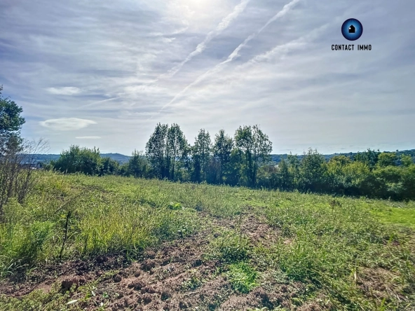Terrain constructible de 1800 m² à Lintillac, proximité Brive-la-Gaillarde