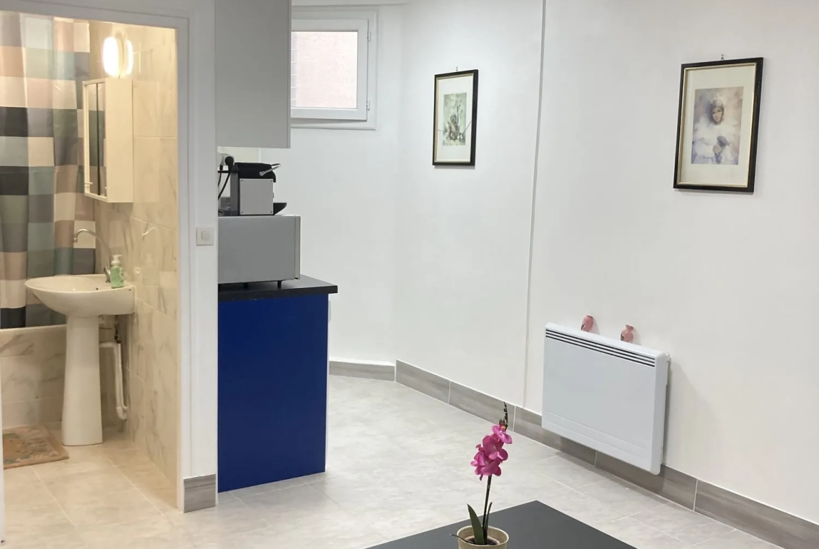 Studio de 21,73 m² à vendre au 1er étage dans le 19ème arrondissement de Paris 