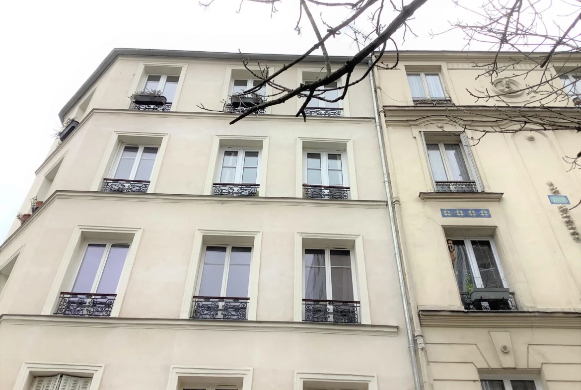 Studio de 21,73 m² à vendre au 1er étage dans le 19ème arrondissement de Paris 