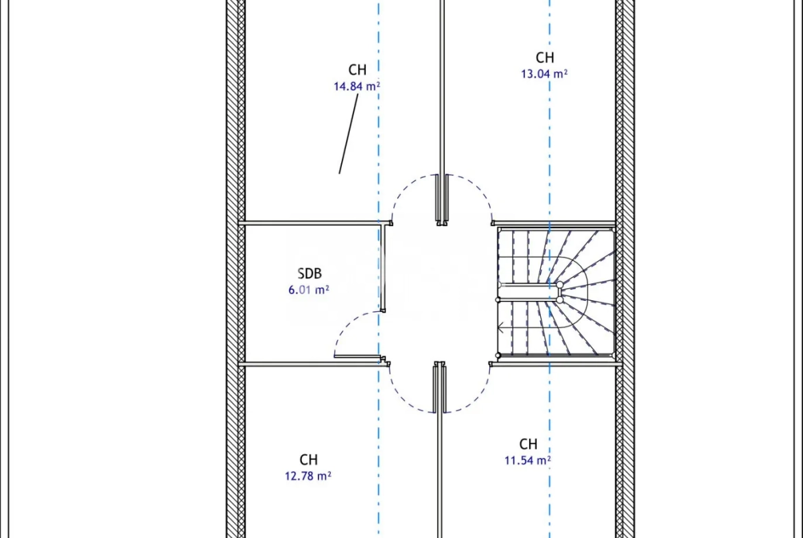 Terrain à bâtir de 210 m² à Maron avec vue dégagée 