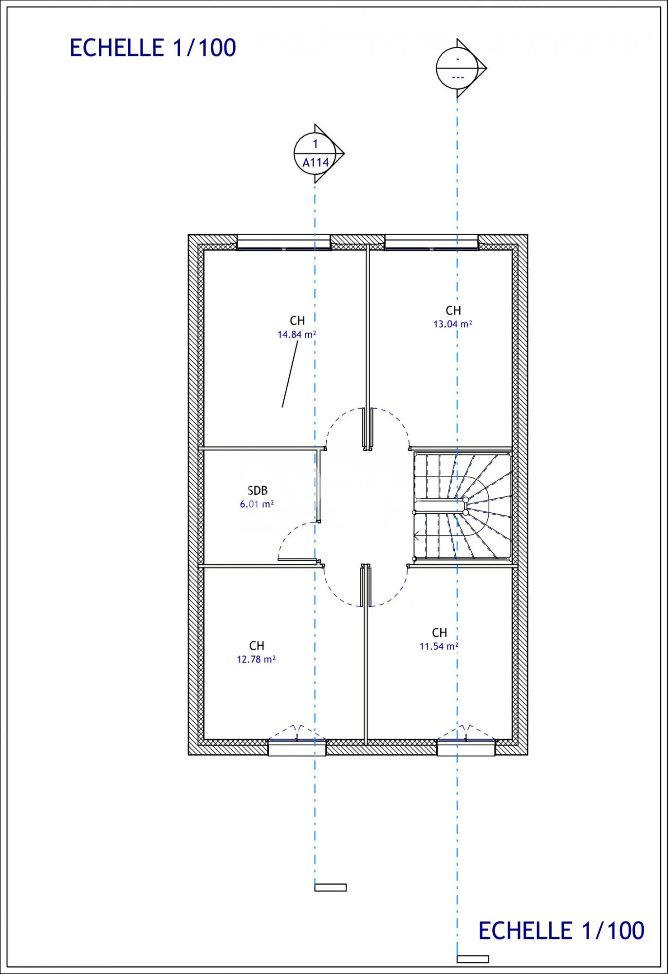 Terrain à bâtir de 210 m² à Maron avec vue dégagée 