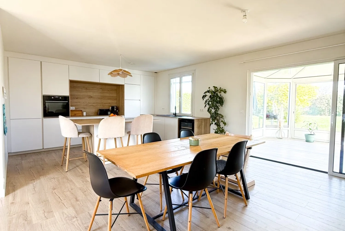 Maison de plain-pied rénovée avec jardin à l'Île d'Olonne 