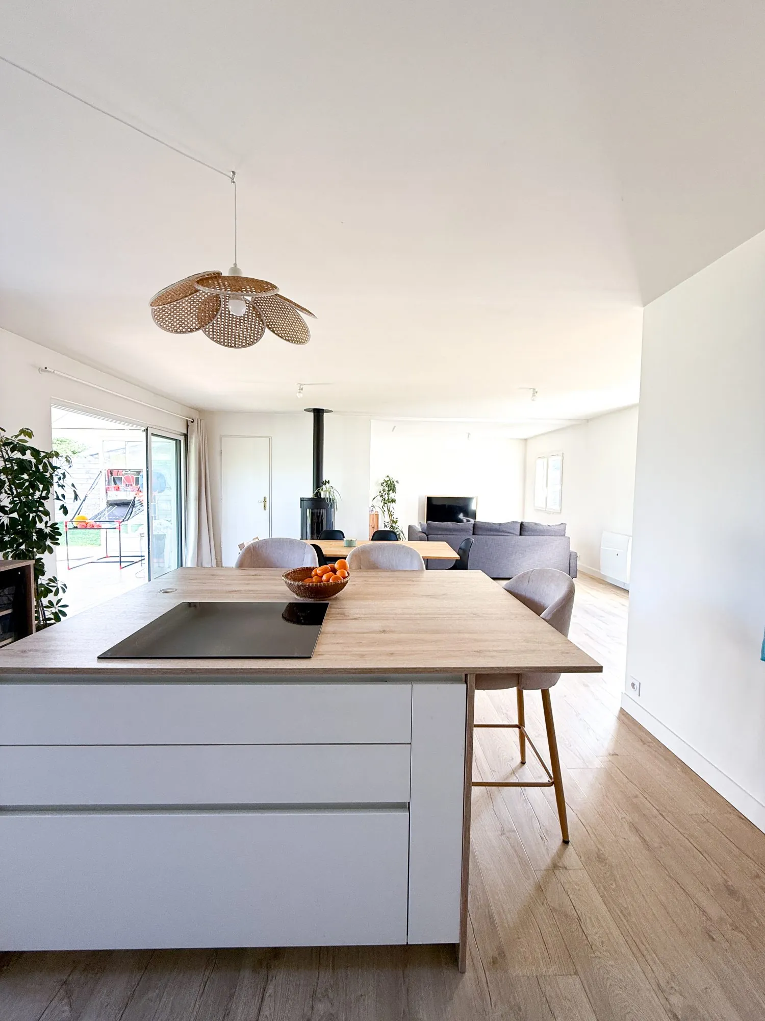 Maison de plain-pied rénovée avec jardin à l'Île d'Olonne 