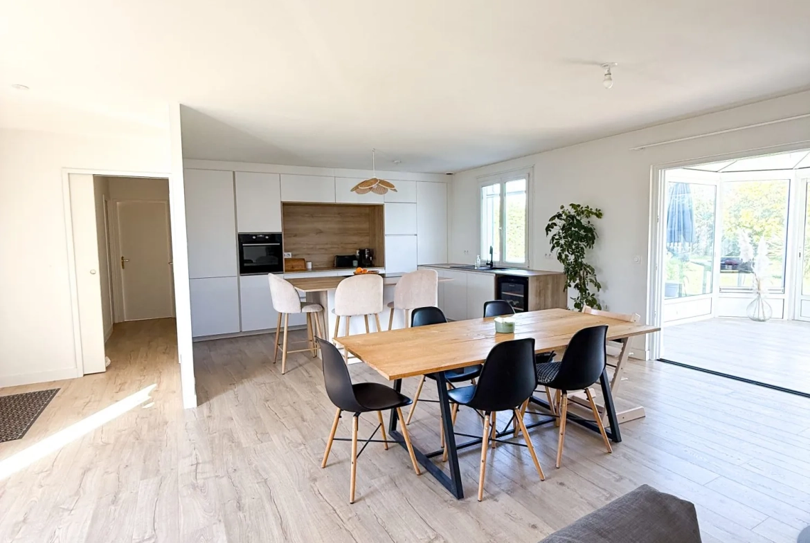 Maison de plain-pied rénovée avec jardin à l'Île d'Olonne 