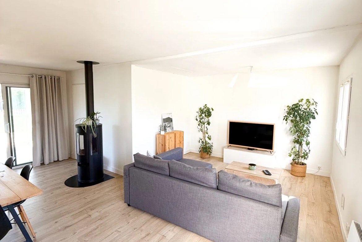 Maison de plain-pied rénovée avec jardin à l'Île d'Olonne 