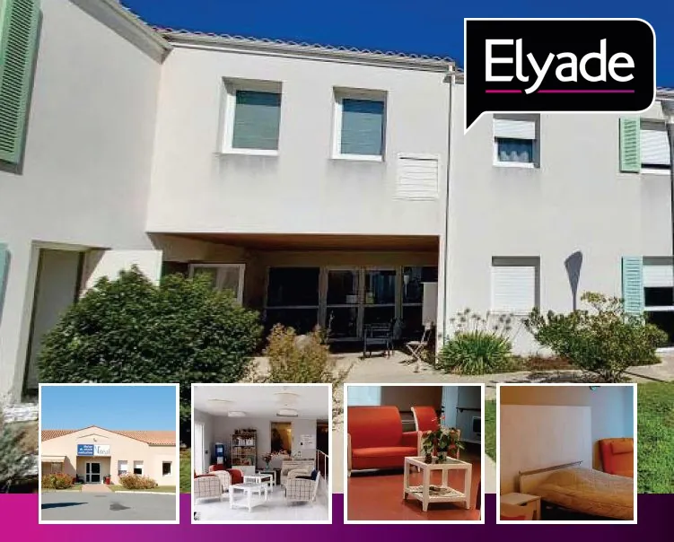 Investissement immobilier : Chambre d'Ehpad de 20 m² à Saint-Pierre d'Oléron 
