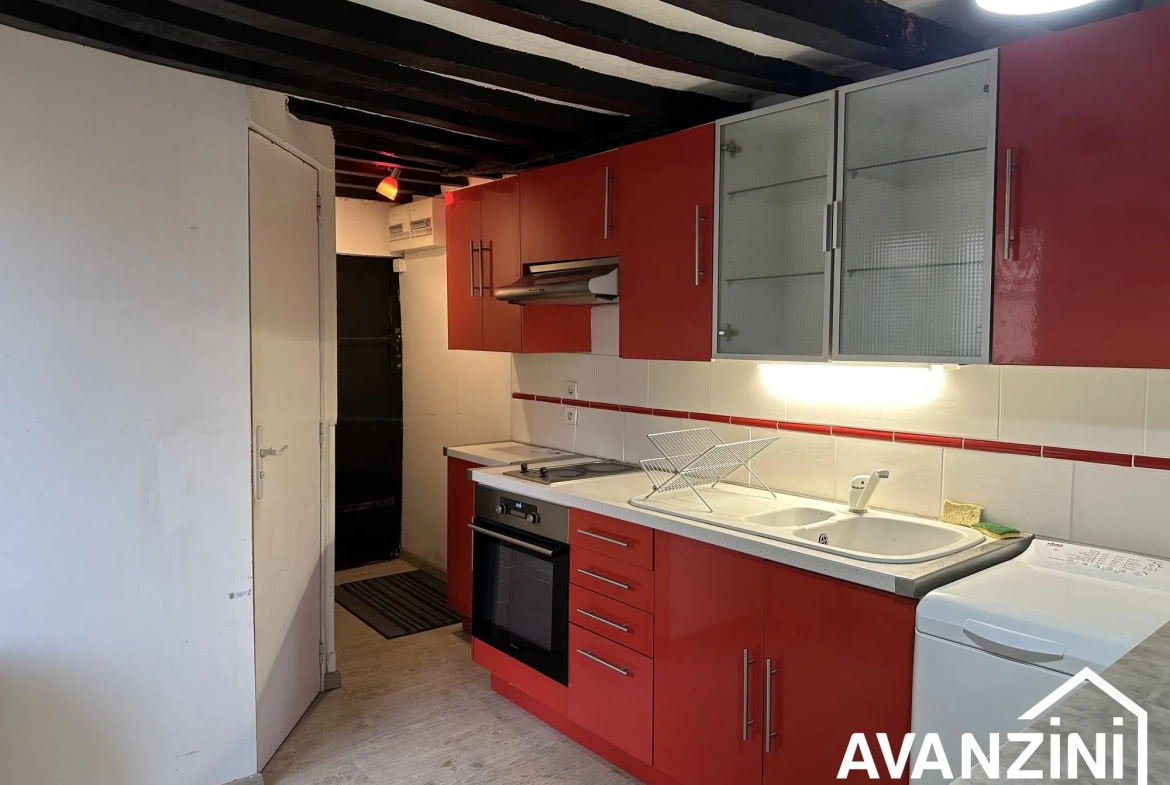 Charmant appartement T2/3 avec jardin à Meaux, proximité des commodités 