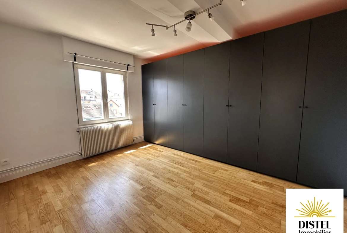 A vendre appartement duplex 3 pièces avec cave à Schiltigheim 