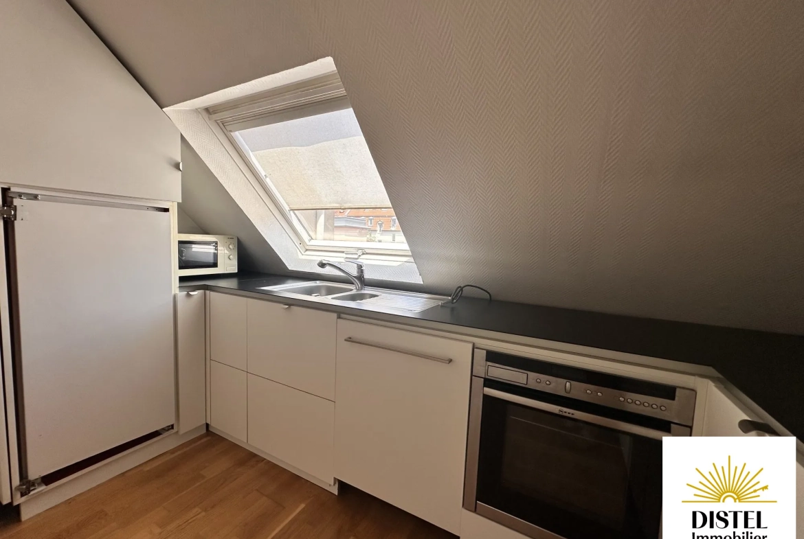 A vendre appartement duplex 3 pièces avec cave à Schiltigheim 