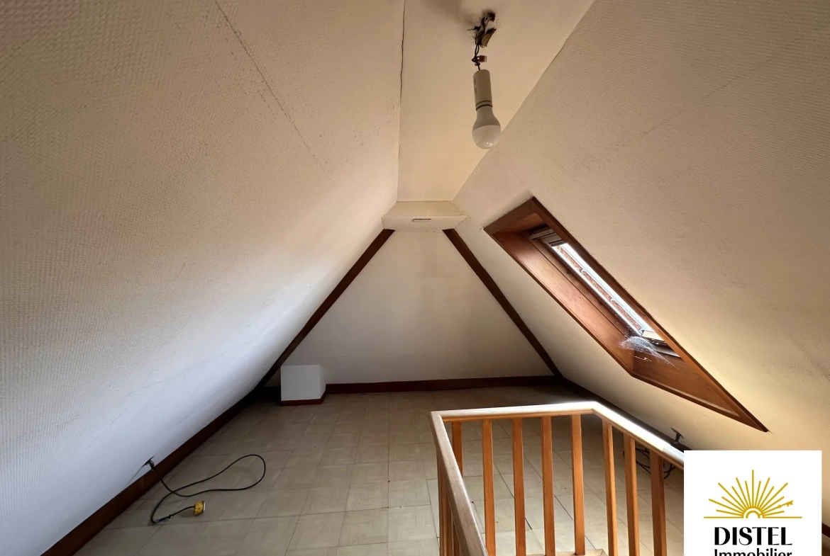 A vendre appartement duplex 3 pièces avec cave à Schiltigheim 