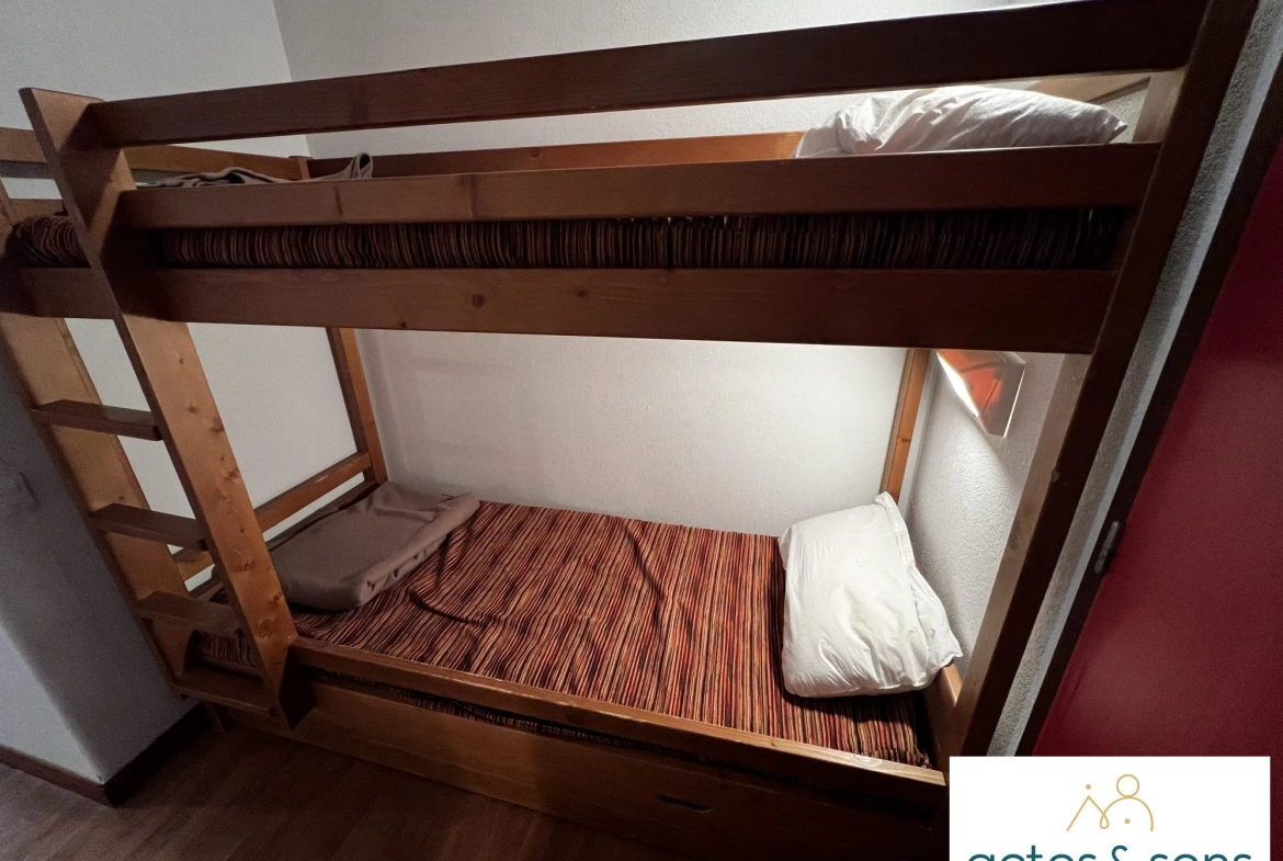 Appartement PMR dans le domaine des Sybelles avec piscine et accès ski à 50m 