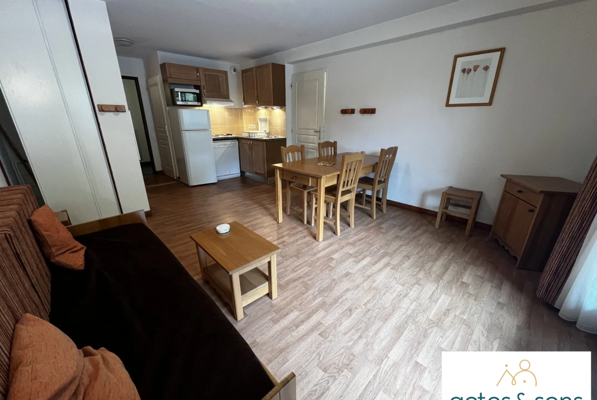 Appartement PMR dans le domaine des Sybelles avec piscine et accès ski à 50m 