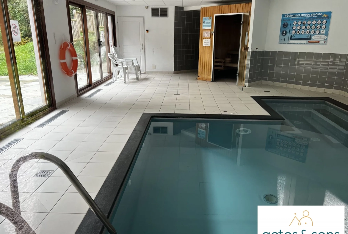Appartement PMR dans le domaine des Sybelles avec piscine et accès ski à 50m 