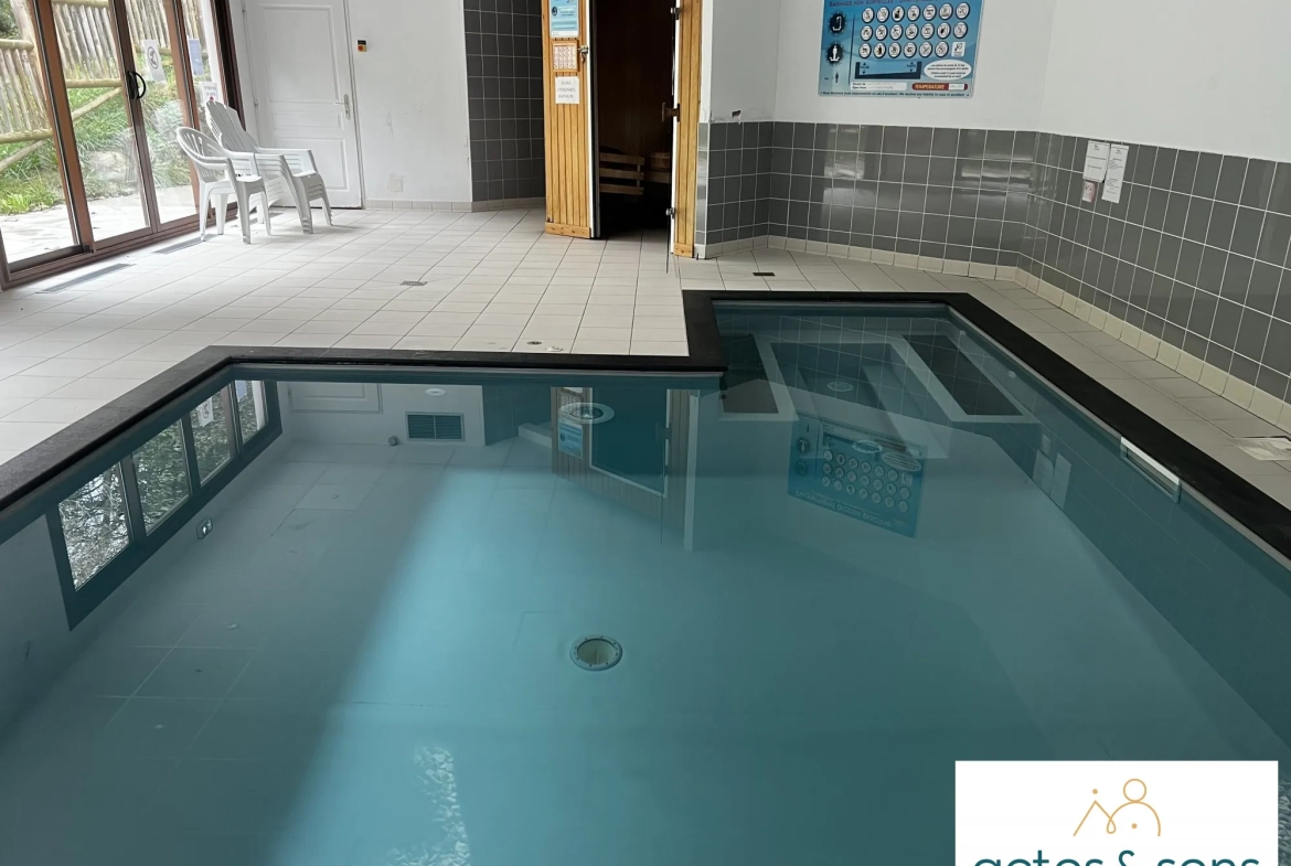 Appartement PMR dans le domaine des Sybelles avec piscine et accès ski à 50m 