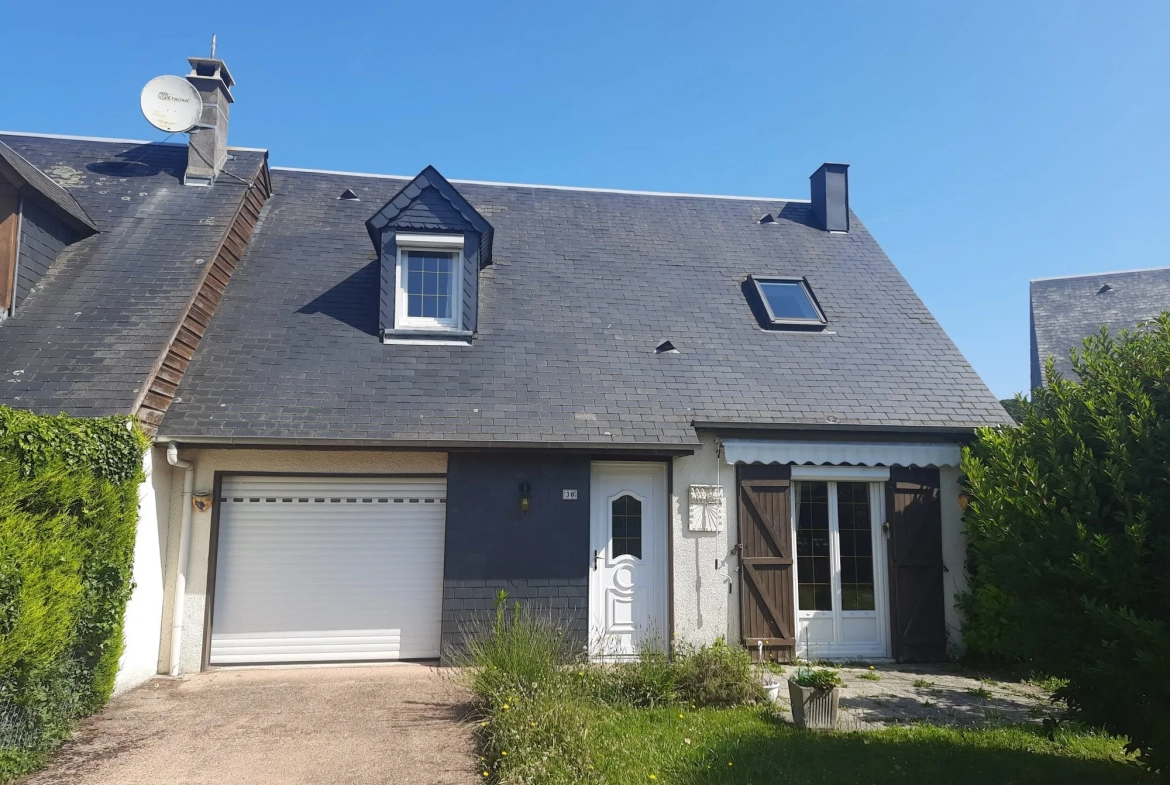 Vente maison à Fécamp – 3 chambres, jardin, garage, secteur résidentiel 
