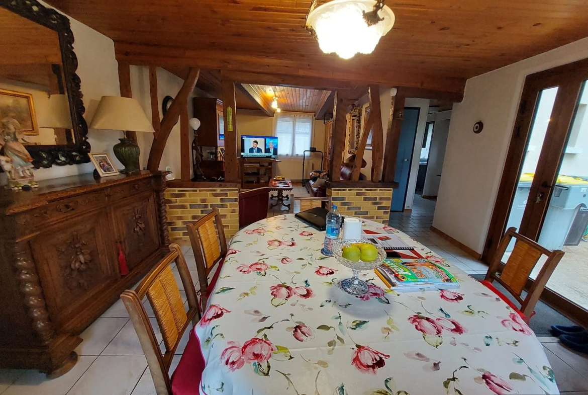 Achat maison 3 chambres avec garage et jardin à Bernaville près d'Abbeville 