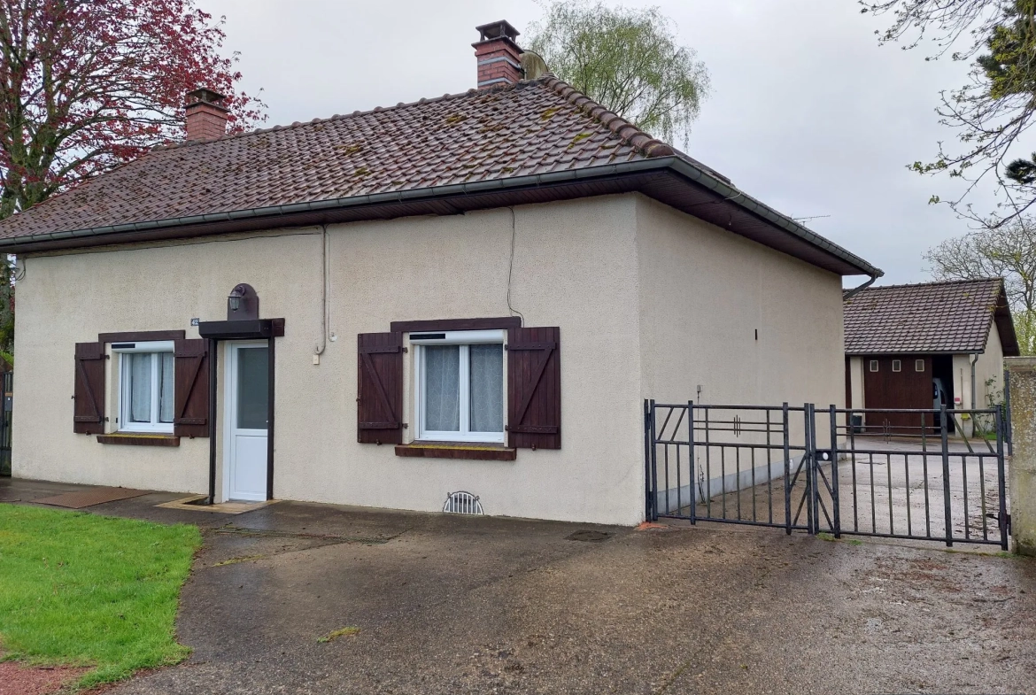 Achat maison 3 chambres avec garage et jardin à Bernaville près d'Abbeville 