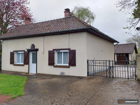 Achat maison 3 chambres avec garage et jardin à Bernaville près d'Abbeville