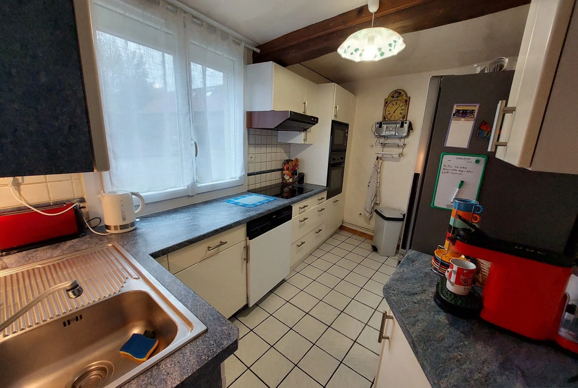 Achat maison 3 chambres avec garage et jardin à Bernaville près d'Abbeville 