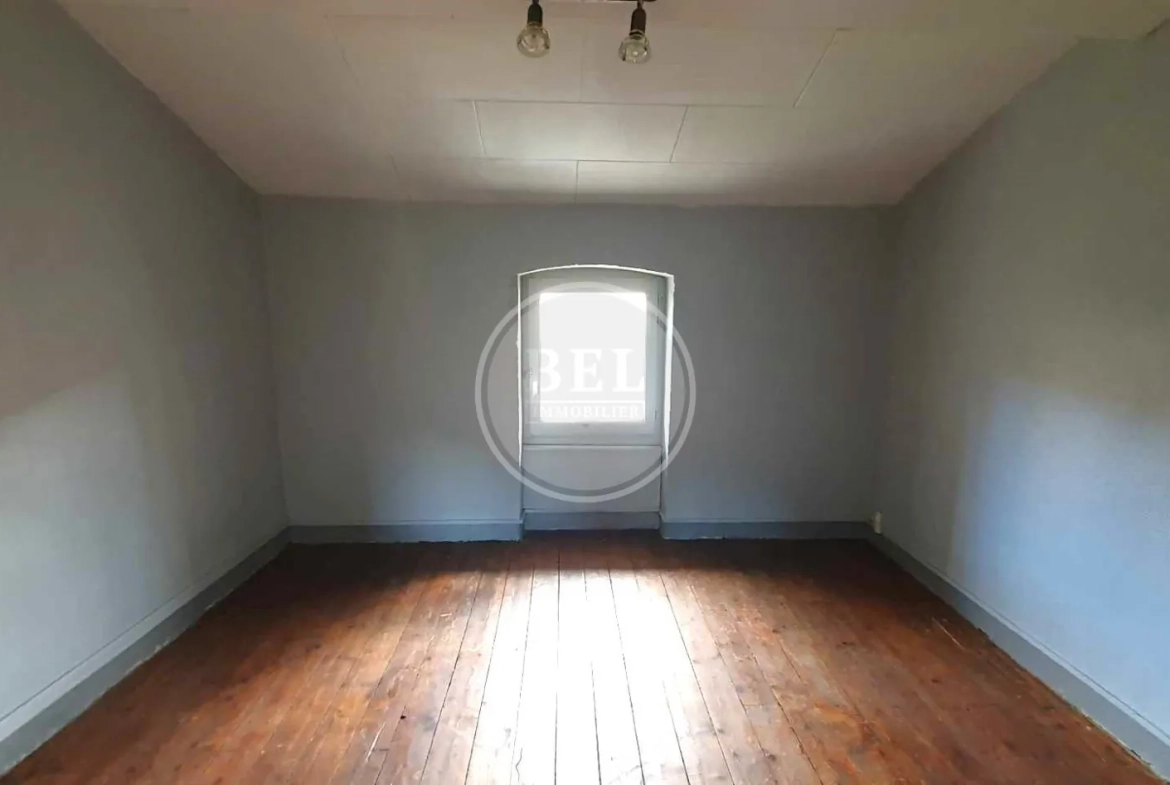 Appartement duplex à Sainte Foy l'Argentière avec terrain et potentiel de rénovation 