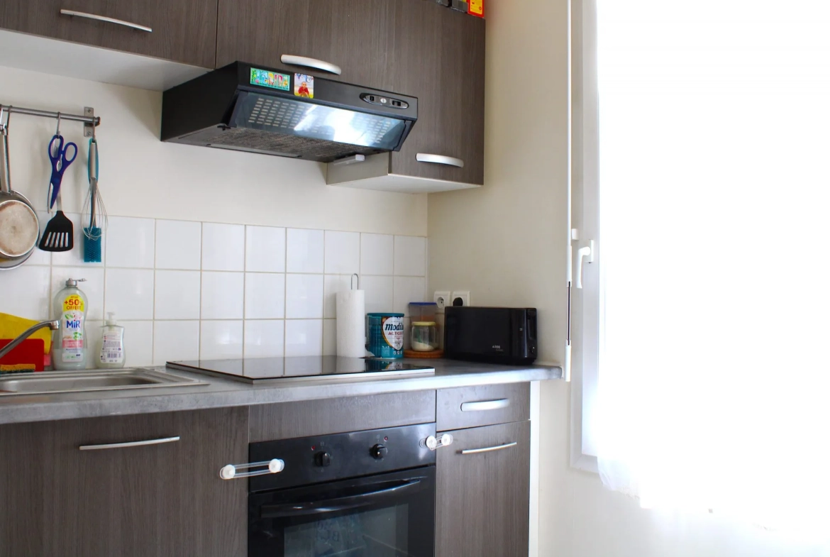 Appartement T2 de 46,5 m² avec cave et stationnement à Rouen 
