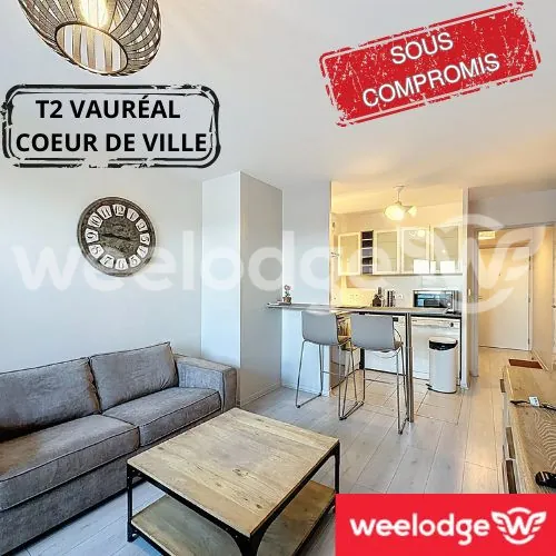 Bel appartement T2 moderne avec balcon à Vauréal - Standing et proximité des commodités 