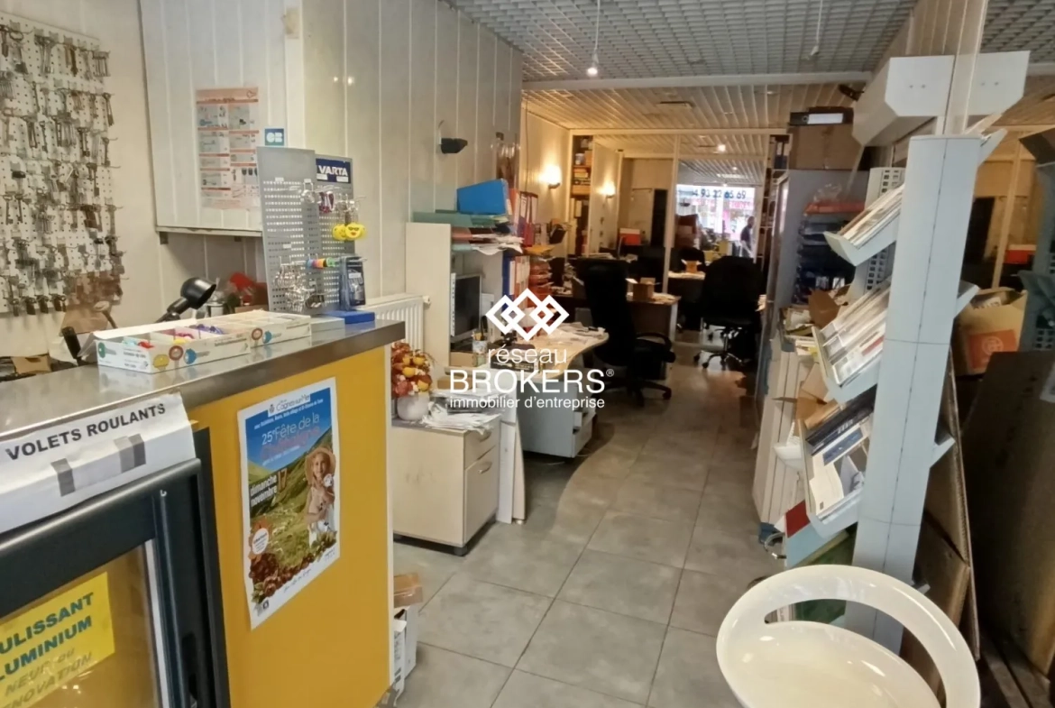 Opportunité unique à Cagnes-sur-Mer : local commercial avec murs et fonds de commerce à vendre 