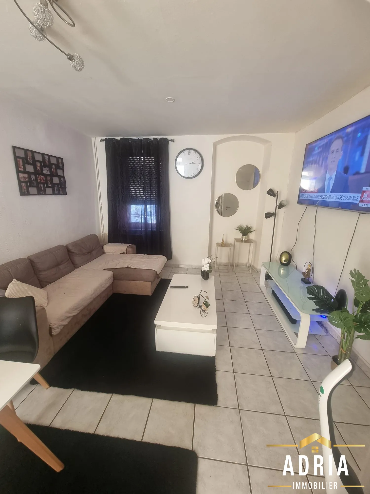 A vendre maison mitoyenne rénovée à Villerupt avec 3 chambres et terrasse 