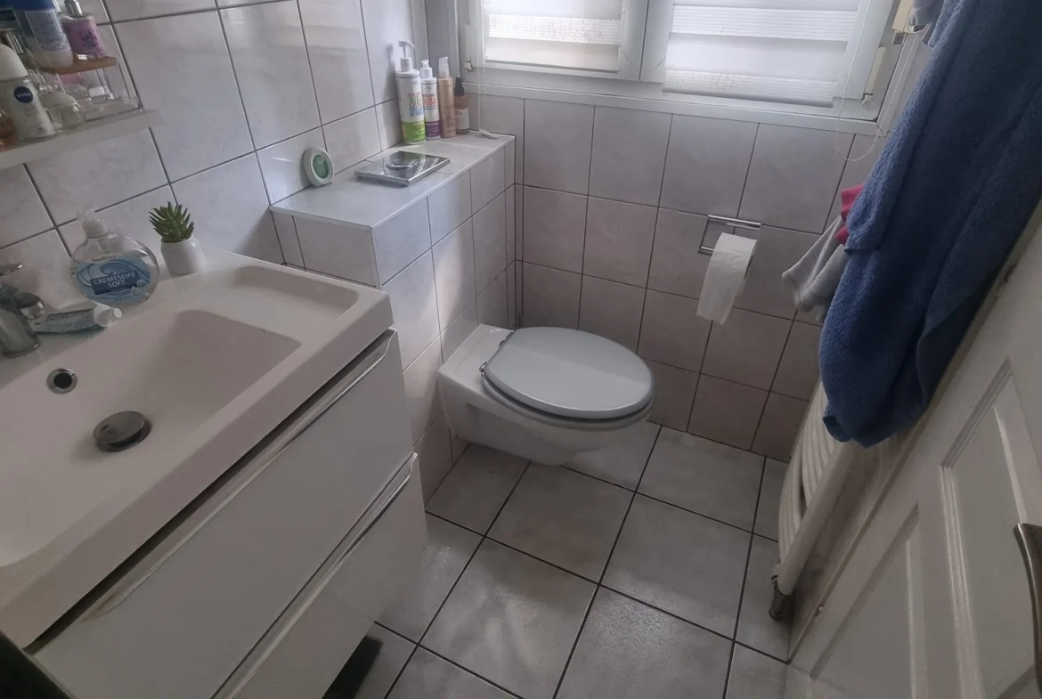 A vendre maison mitoyenne rénovée à Villerupt avec 3 chambres et terrasse 