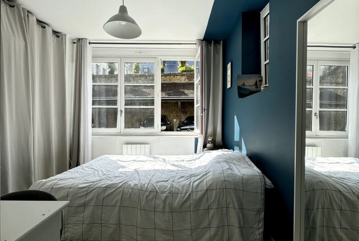 Appartement F3 bis à Rouen Rive-Droite, proche gare et Musée des Beaux-Arts 
