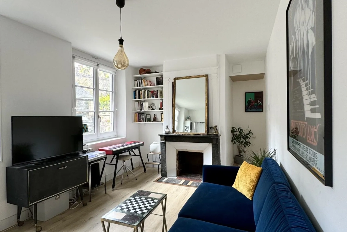 Appartement F3 bis à Rouen Rive-Droite, proche gare et Musée des Beaux-Arts 