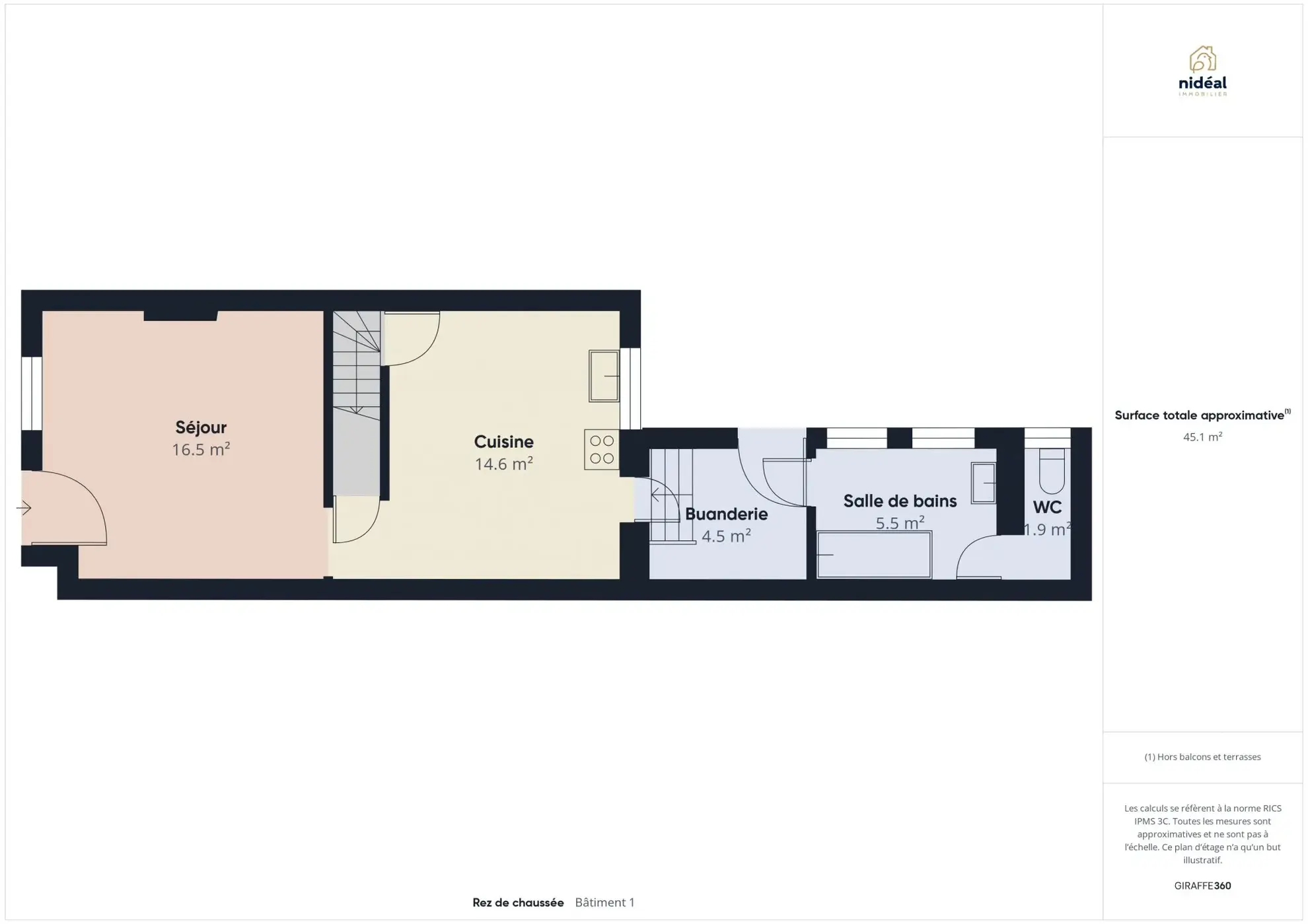 Maison mitoyenne à Rousies avec 3 chambres et cave - Bien à découvrir 