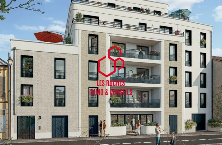 Appartement T2 à vendre à Mantes-la-Jolie, 39,71 m² en centre-ville 