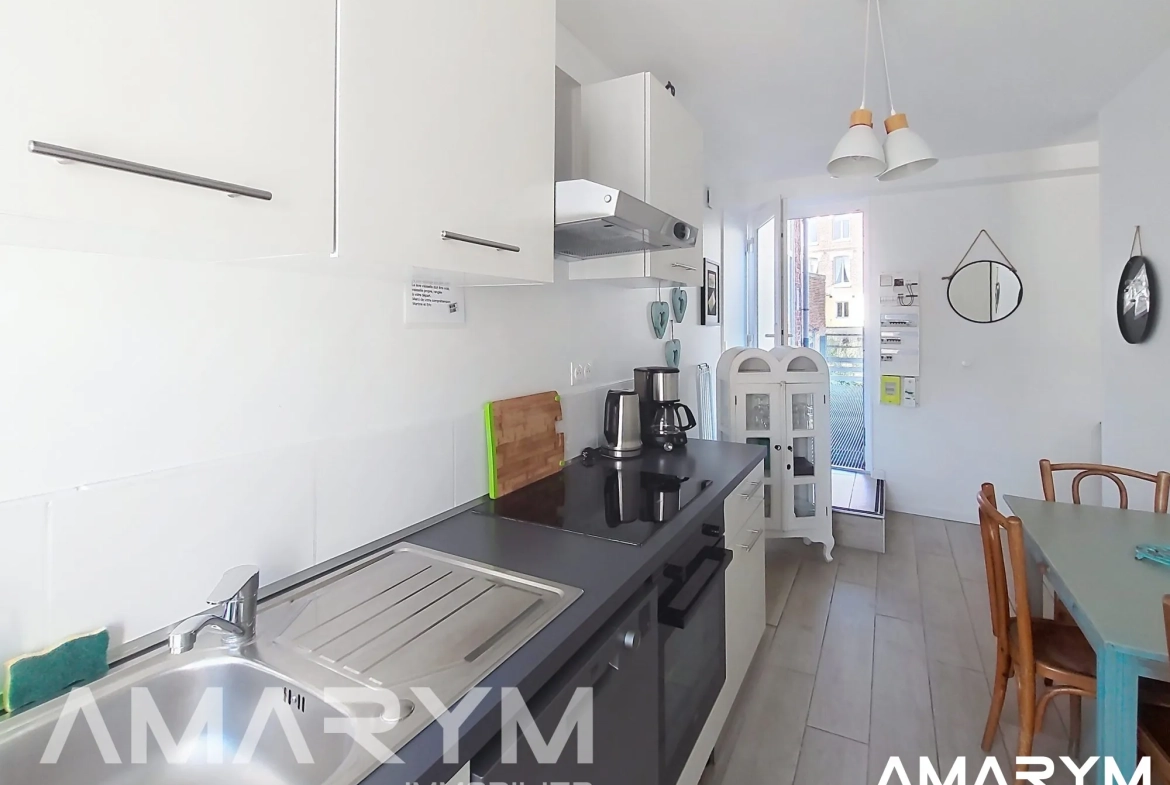 Appartement T2 lumineux à Ault à 2 min de la mer 