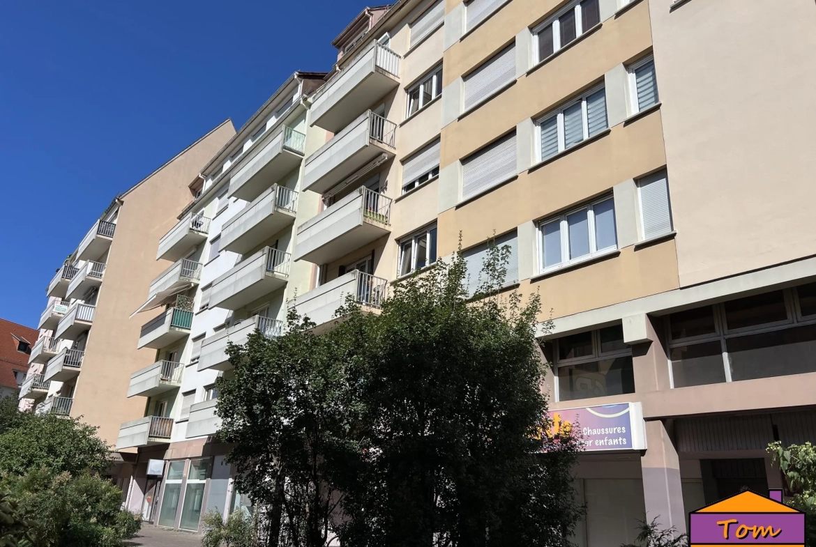 Appartement 3 pièces à vendre à Colmar - 76 m² avec balcon et garage 