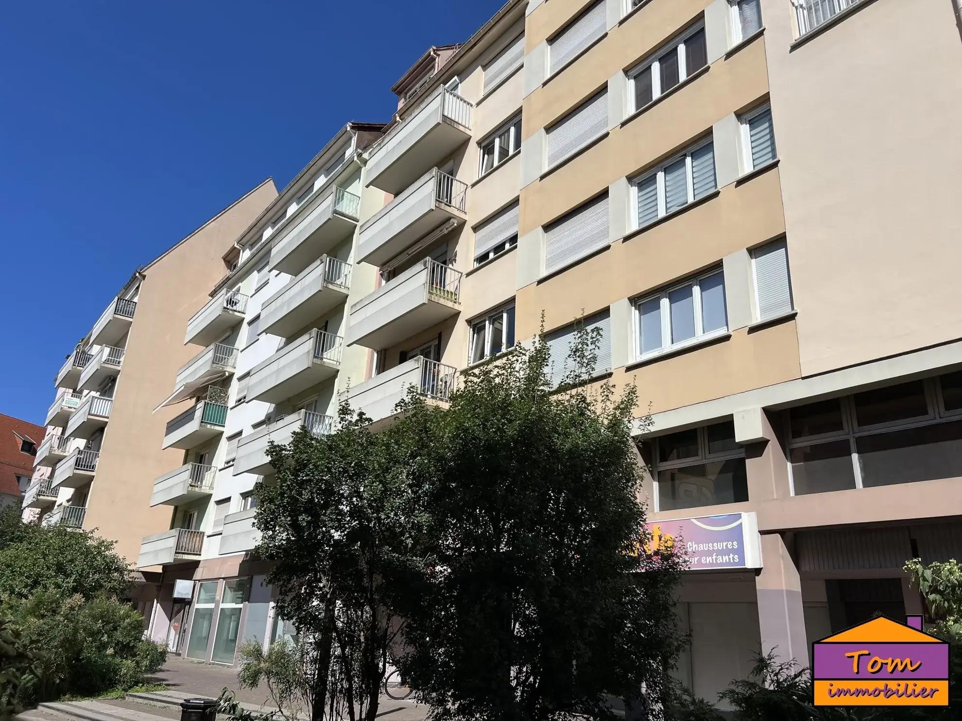Appartement 3 pièces à vendre à Colmar - 76 m² avec balcon et garage 