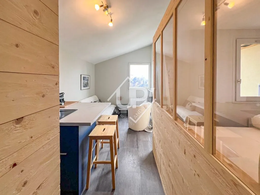 Appartement T2 rénové avec balcon à Samoëns 1600 - Pied des pistes 