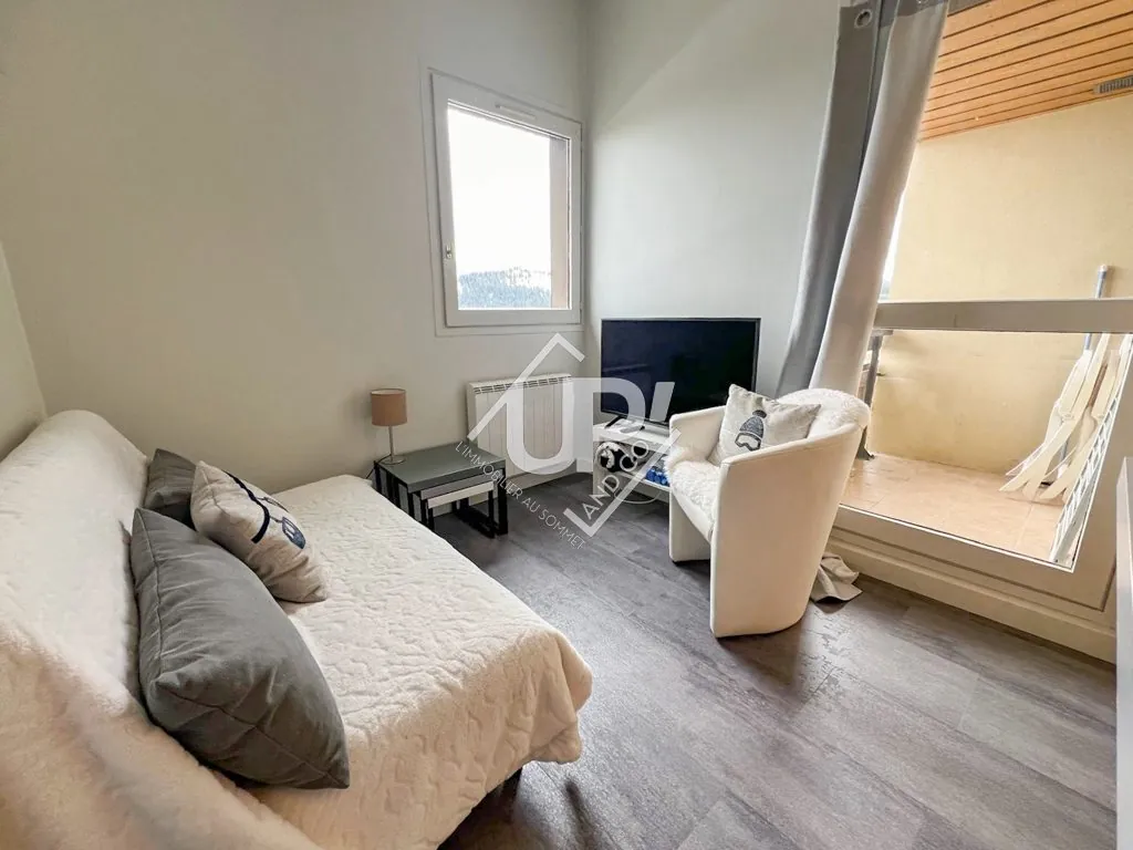 Appartement T2 rénové avec balcon à Samoëns 1600 - Pied des pistes 