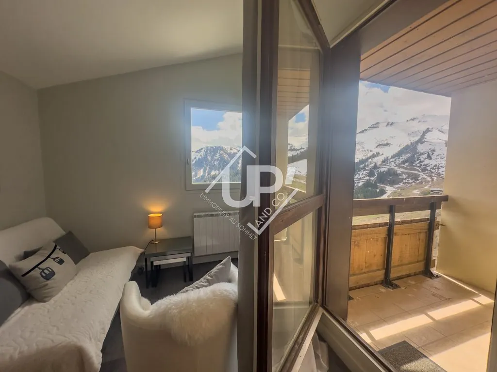 Appartement T2 rénové avec balcon à Samoëns 1600 - Pied des pistes 