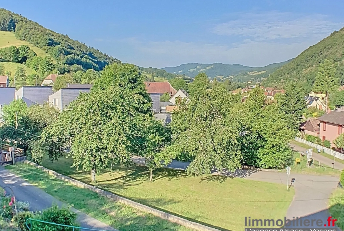 Maison familiale à vendre à Sainte-Croix-aux-Mines avec jardin et garage 