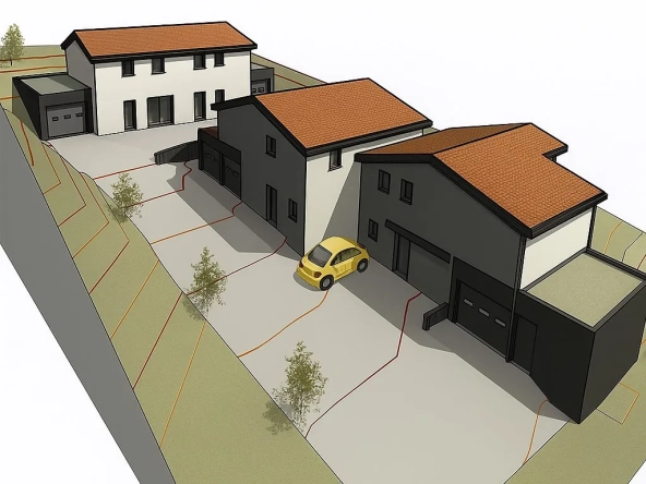 Villa neuve à Eyzin-Pinet de 81 m² avec 3 chambres - Prestations modernes