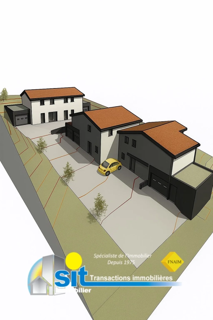 Villa neuve à Eyzin-Pinet de 81 m² avec 3 chambres - Prestations modernes