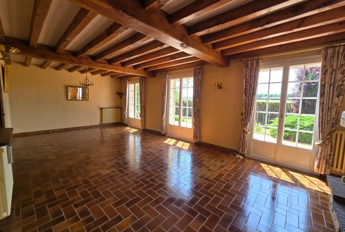 Maison à vendre à Les Baux-Sainte-Croix - 3 chambres, jardin, proche d'Évreux 