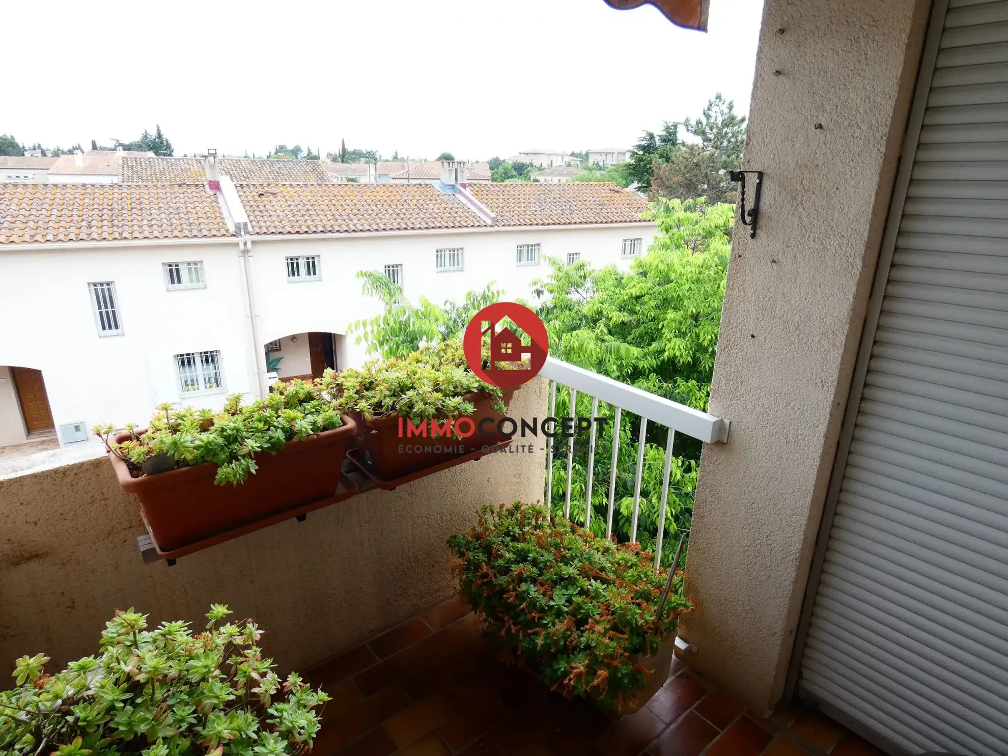 Appartement T4 lumineux avec terrasse et parking à Les Angles 