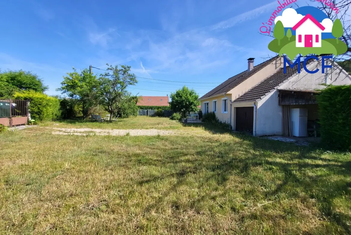Charmante maison de plain-pied de 70 m² à Bueil avec jardin et garage 