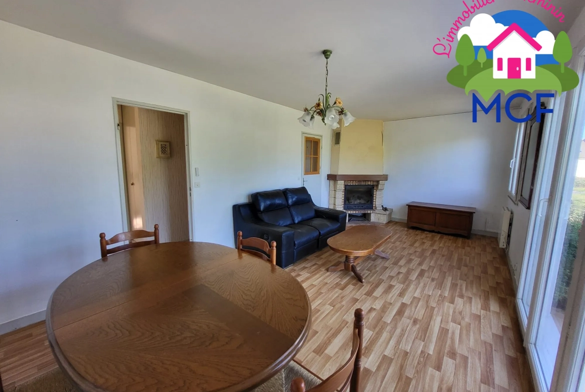 Charmante maison de plain-pied de 70 m² à Bueil avec jardin et garage 