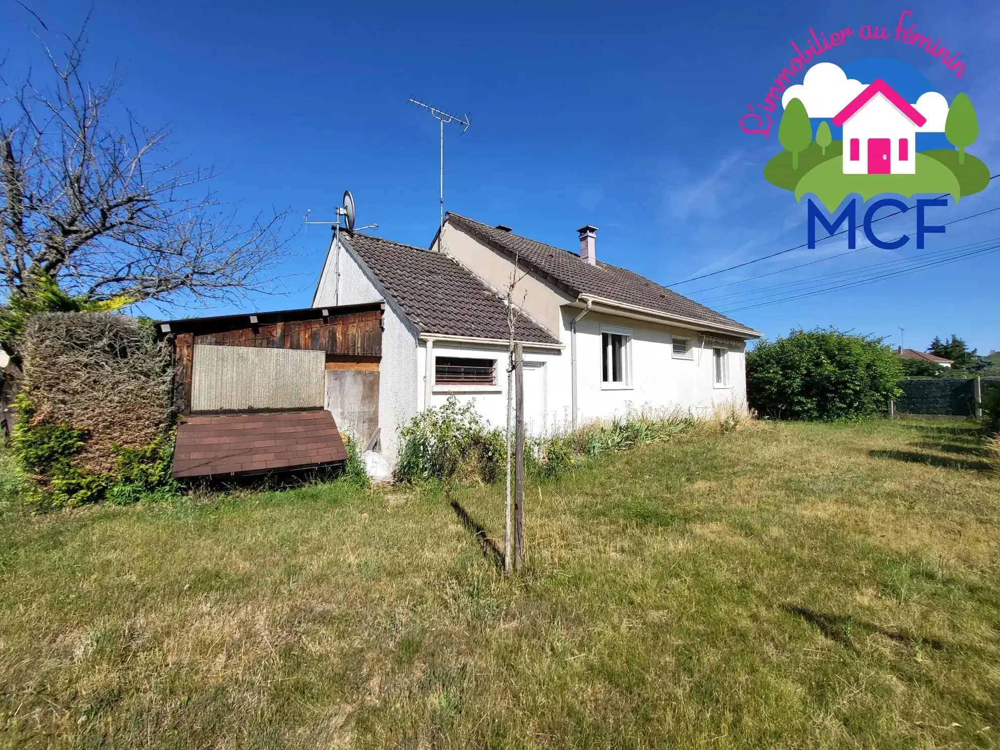 Charmante maison de plain-pied de 70 m² à Bueil avec jardin et garage 